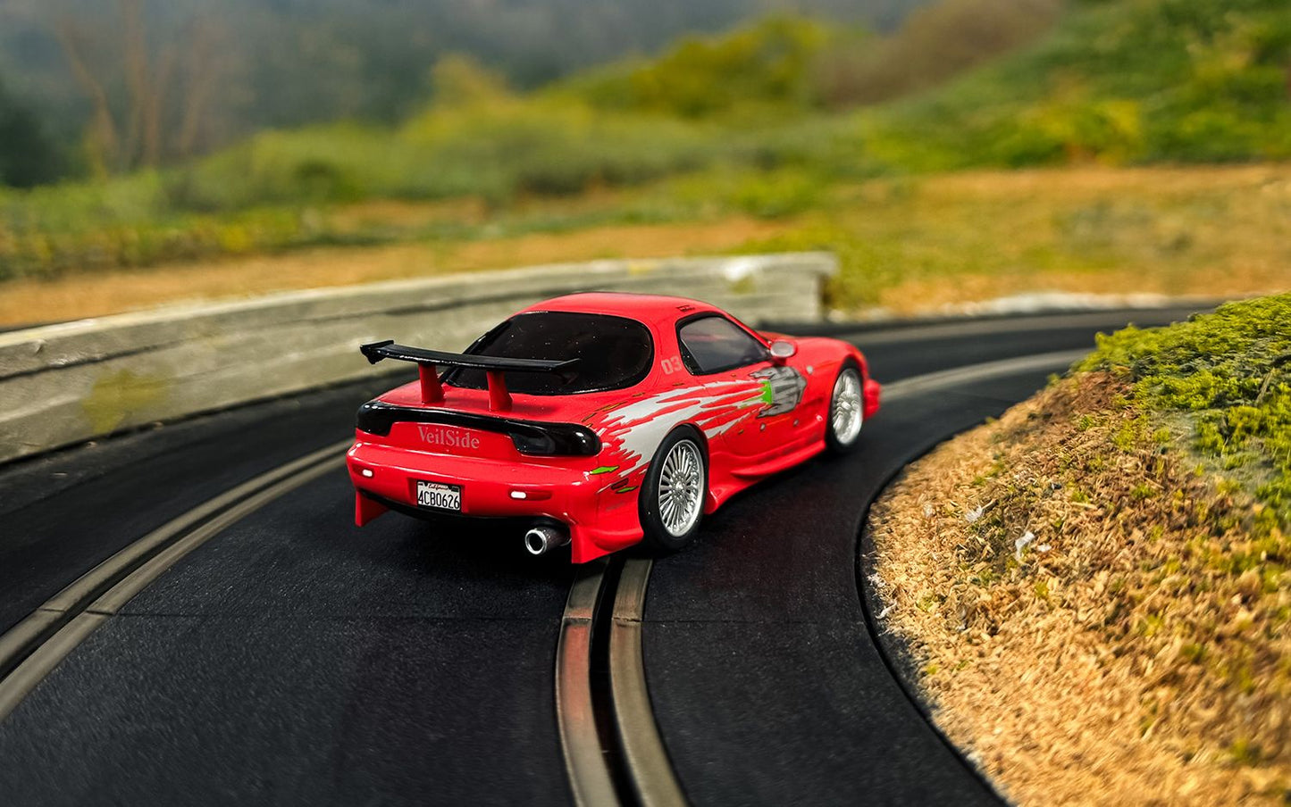 Scalextric C4592 - Mazda RX7 - Dom Toretto - The Fast And The Furious