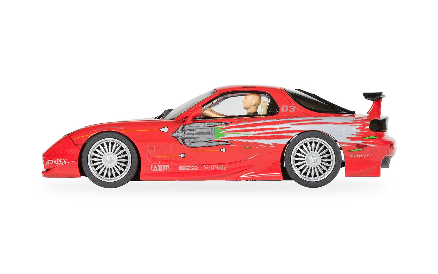 Scalextric C4592 - Mazda RX7 - Dom Toretto - The Fast And The Furious
