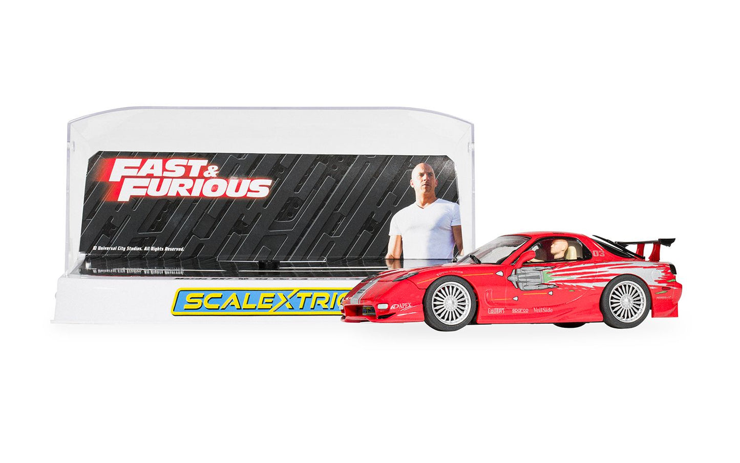 Scalextric C4592 - Mazda RX7 - Dom Toretto - The Fast And The Furious
