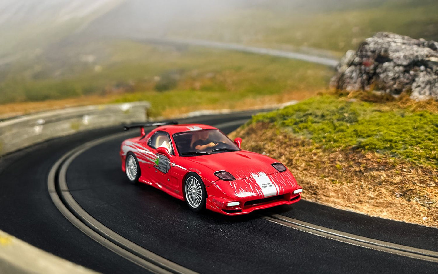 Scalextric C4592 - Mazda RX7 - Dom Toretto - The Fast And The Furious