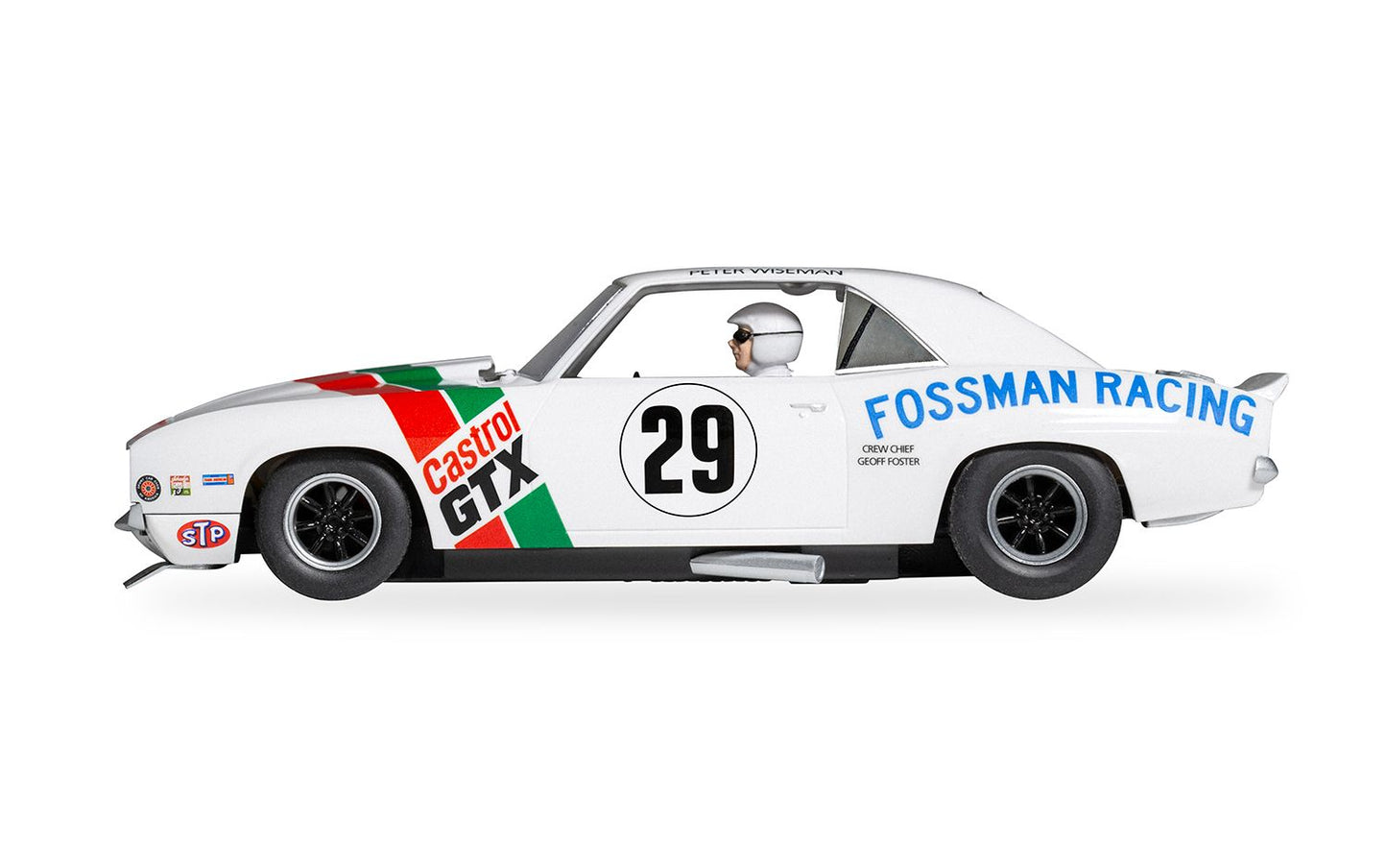 Scalextric C4643 - Chevrolet Camaro - Castrol Racing Trans Am 1971