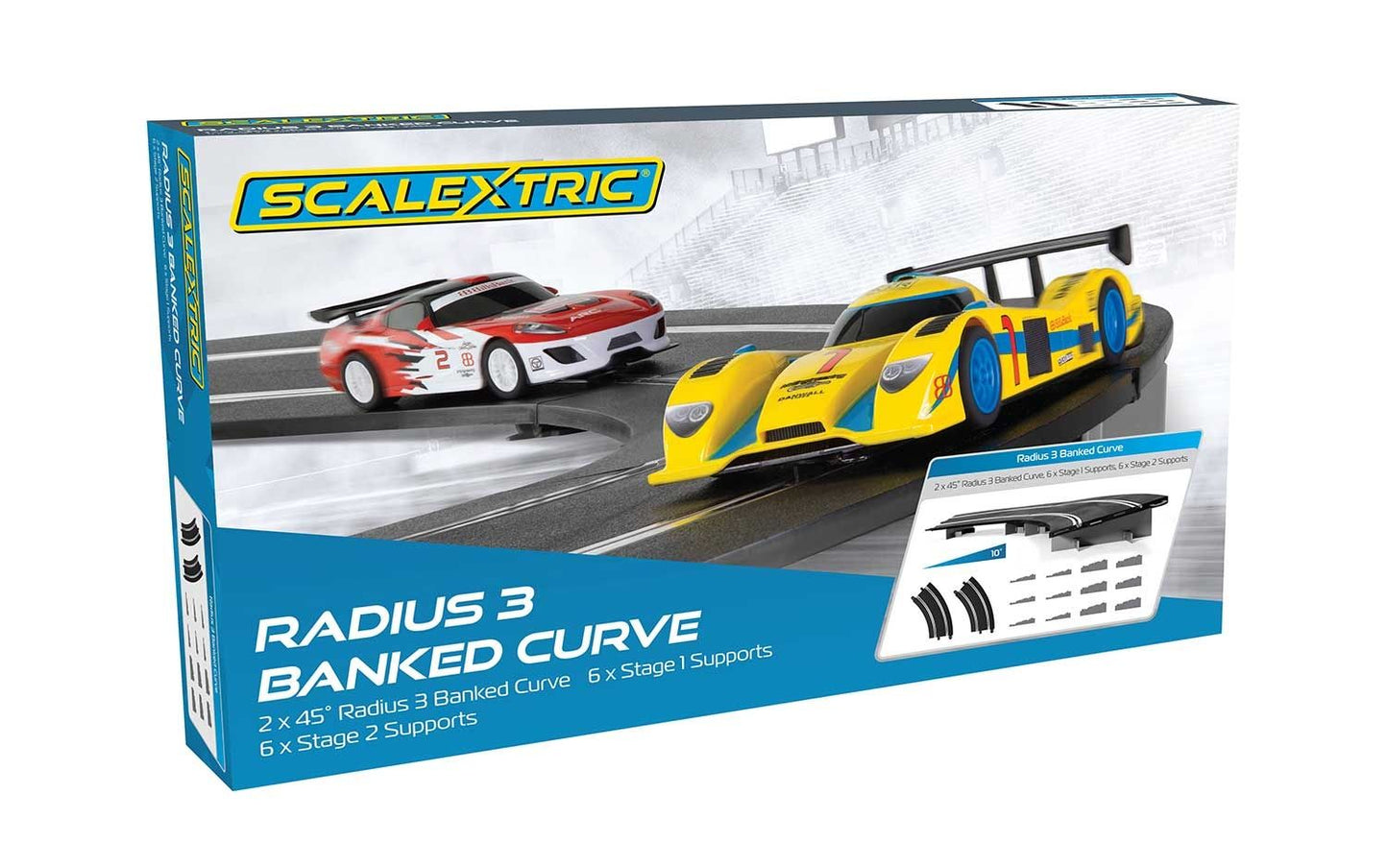 Scalextric C8297 - R3 Banked Outer Curve 45 degrees