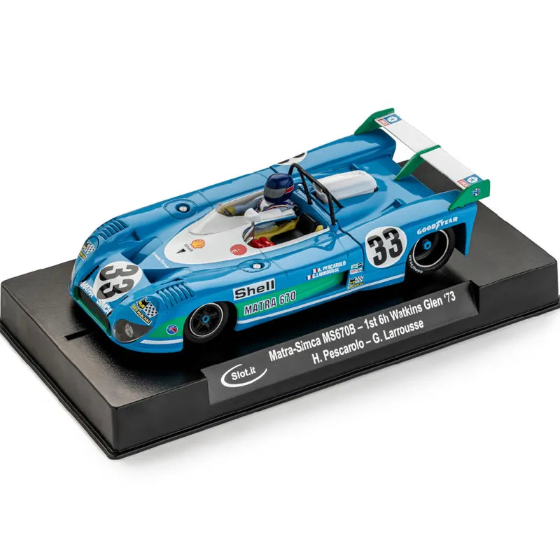 Slot.it CA57a - Matra-Simca MS 670B - 1st 6hr Watkins Glen 1973