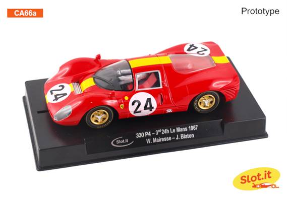 Slot.it CA66A - Ferrari 330 P4 - 3rd 24hr Le Mans 1967 #24