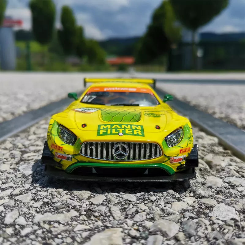 Carrera Evolution 27617 Mercedes-AMG GT3 #47 MANN-FILTER Team HTP – 2019 ADAC GT Masters – Limited Edition 1/32 Slot Car