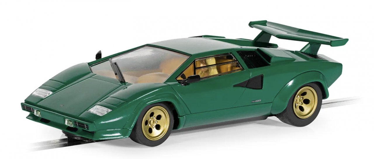 Scalextric C4500 - Lamborghini Countach Verde Pino