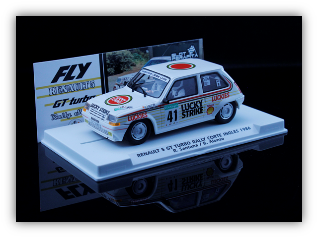 FlySlot E2119 Renault 5 GT Turbo Lucky Strike #41