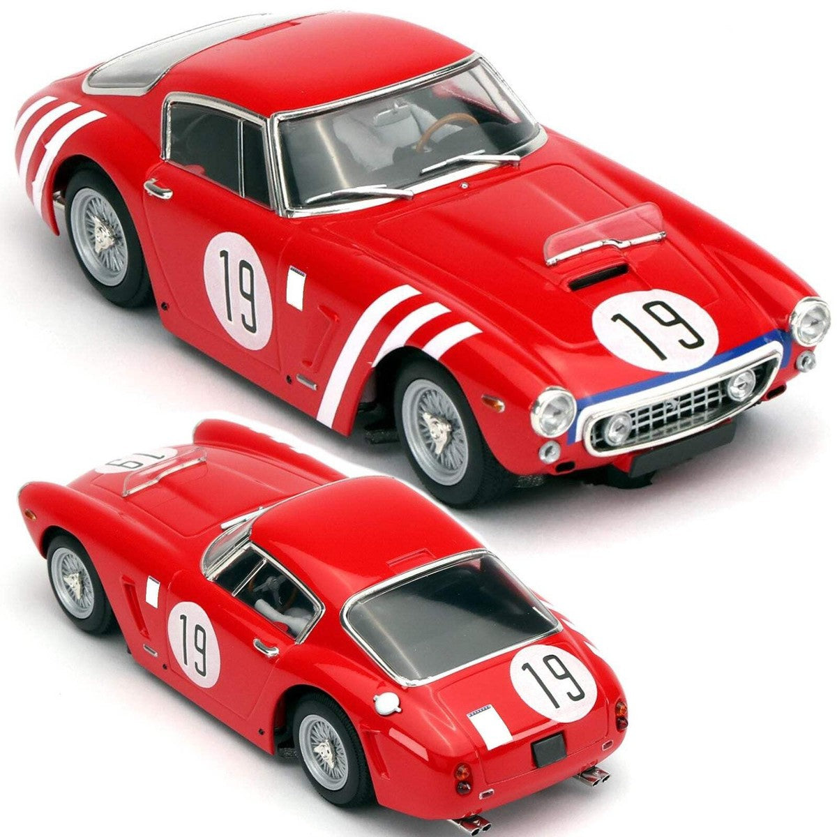 MR Slotcar MR1522 Ferrari 250 GT SWB No. 19 Le Mans 1960 1/32 Slot Car