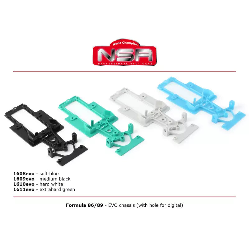 NSR 1608EVO - Formula 86/89 Soft Blue Chassis
