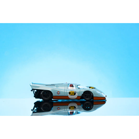 NSR 0630SW Porsche 917K #30 Gulf J.W. Automotive – 1971 Buenos Aires 1000km Winner – Siffert/Bell – 1/32 Sidewinder Slot Car