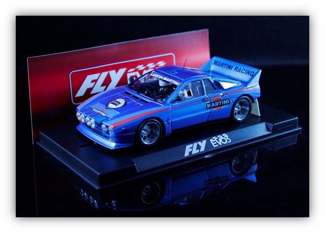 FlySlot R2001R3 Lancia 037 Martini Blue Racing EVO3