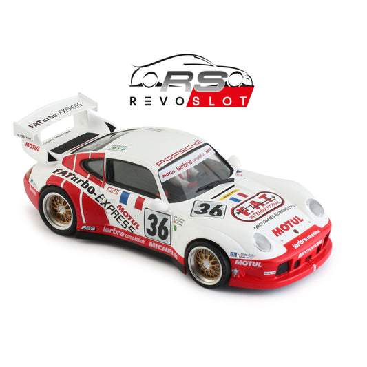 RevoSlot RS0321 Porsche 911 GT2 Evo Larbre Competition #36 Le Mans 1995 (1/32) Slot Car