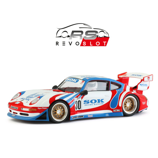 RevoSlot RS0323 Porsche 911 GT2 Sogo-Keibi #30 JGTC 1996 (1/32) Slot Car