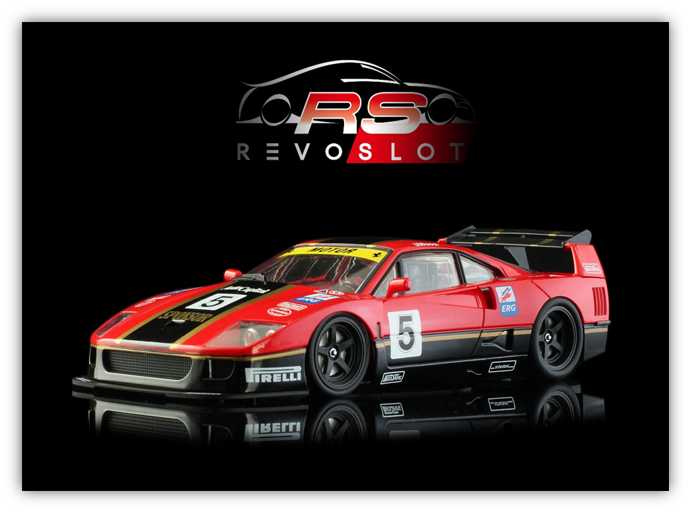 (PRE-ORDER) RevoSlot RS0324 Ferrari F40 Bucci #5 1/32 Slot Car