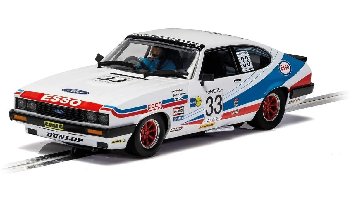 Scalextric Ford Capri MK3 Spa 24hrs 1981 Woodman/Buncombe/Clark - C4222