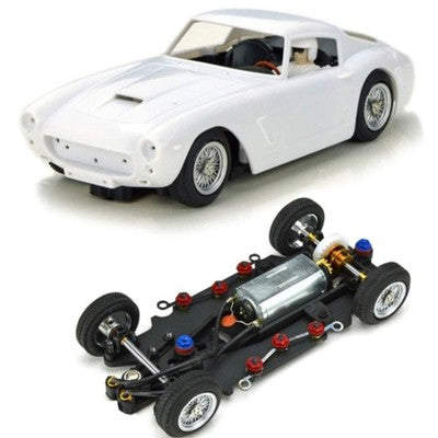 MR Slotcar MR1521 Ferrari 250 GT SWB White Kit – 1/32 Slot Car Kit