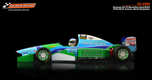 Scaleauto SC-6385 - Formula '90-'97 B194 Michael Schumacher #5 '94 F1 Champion