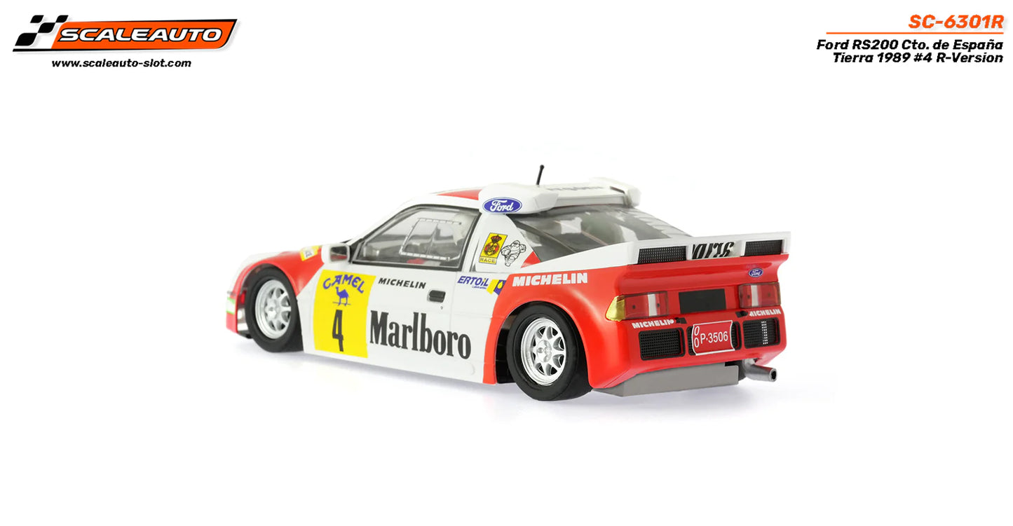 Scaleauto SC6301R - Ford RS200 Marlboro Camel Puras #4