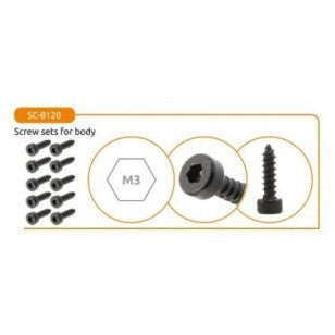 Scaleauto SC-8120 - Body Fixing Screws