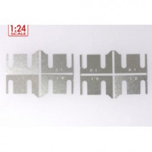 Scaleauto SC-8127d - Axle Mount Spacers – 0.10mm