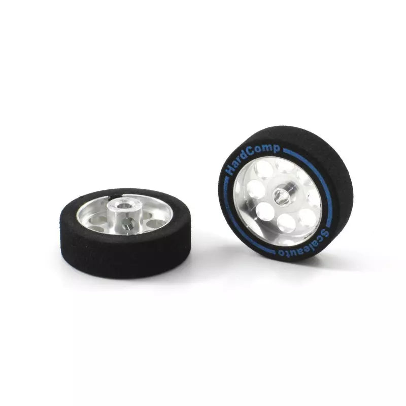 Scaleauto SC-2721P - Hard-Comp Wheels for 3mm Axles (25.5 x 8mm)