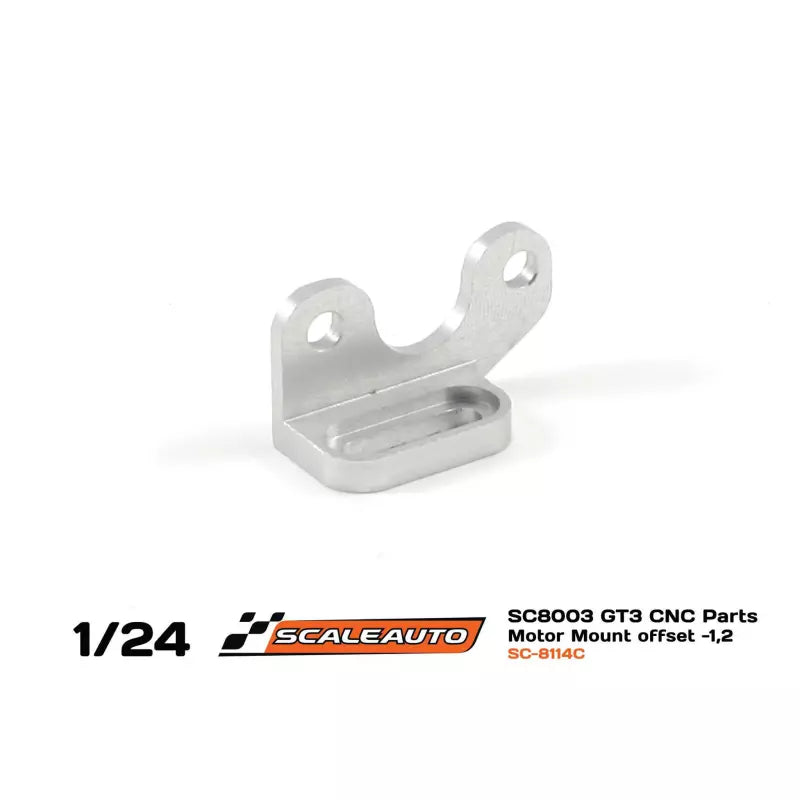 Scaleauto SC-8114c - CNC S-Can 13D Motor Mount Rev 4 offset 1.2mm