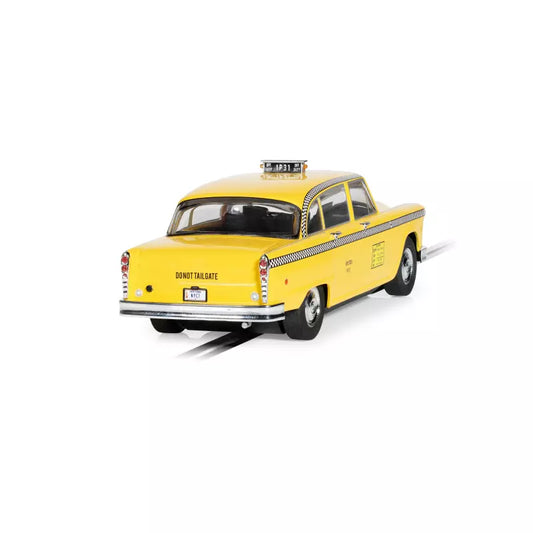 Scalextric C4432 1977 New York City Checker Taxi Yellow 1/32 Slot Car