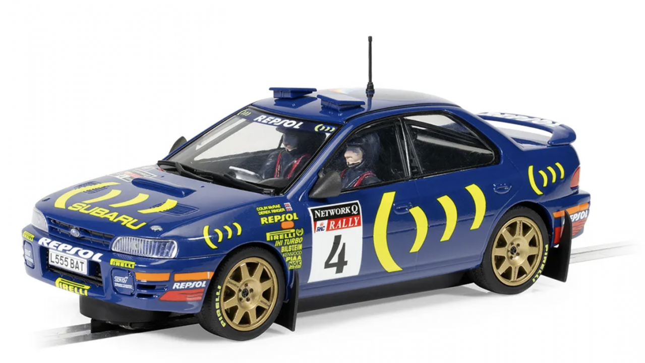 Scalextric Subaru Impreza WRX Colin McRae 1995 World Champion Edition - C4428