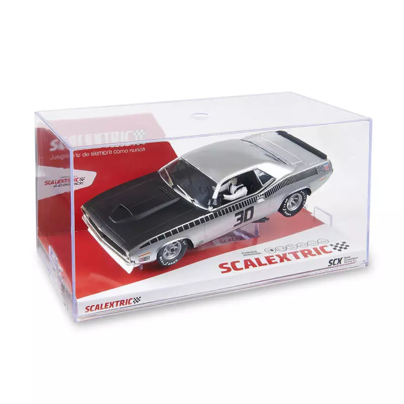 SCX U10432 - Plymouth Cuda - Silver (with black)