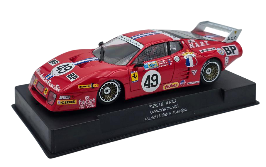 Sideways SW96 – Ferrari 512BB - N.A.R.T. - 24hr Le Mans 1981 #49