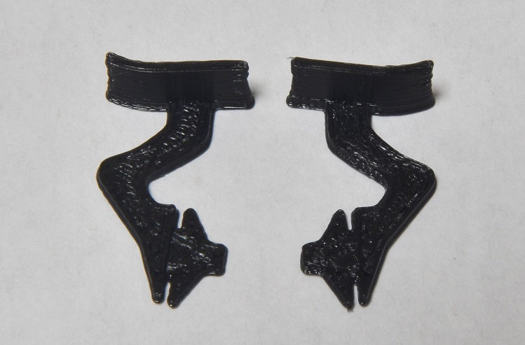 Slotworx SX-NIS-RWM 1/24 Nissan GT-R Rear Wing Mounts (1pr)