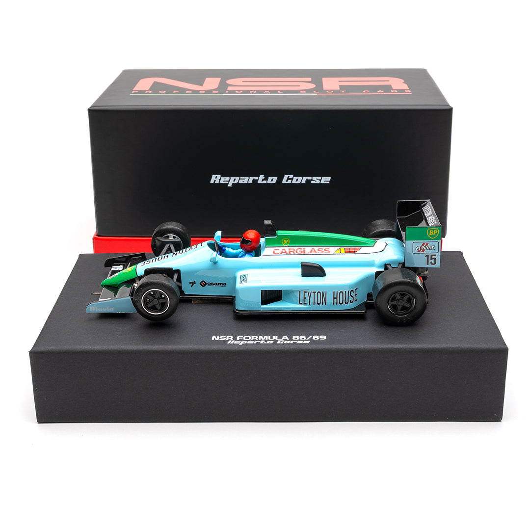 NSR 0421RCP-IL - Formula 86/89 Leyton House #15 MG 89 - Plastic Track