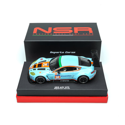 NSR 0501RCW-SW - Aston Martin Vantage LE MANS 2014 #98 GTE AM  "REPARTO CORSE" - RACE SETUP FOR WOODEN TRACKS