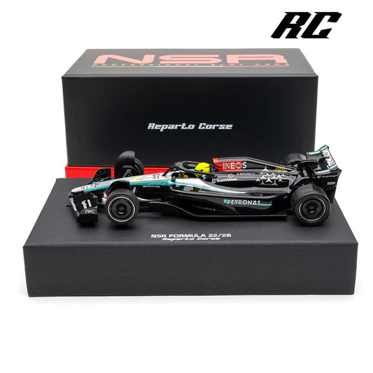 NSR 0507RCP-IL - FORMULA 22/26 SILVER ARROW #44 LH-"RACING DEPARTMENT"- PLASTIC TRACKS