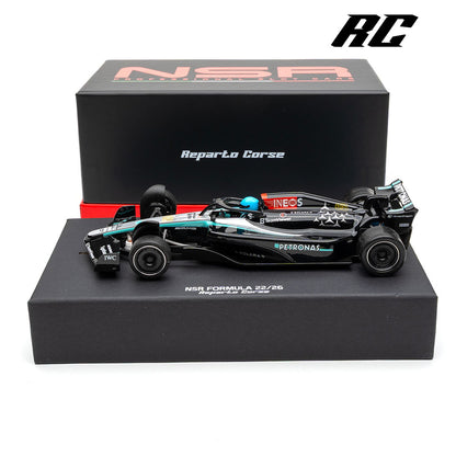 NSR 0508RCW-IL - FORMULA 22/26 SILVER ARROW #63 GR-"RACING DEPARTMENT"- WOODEN TRACKS