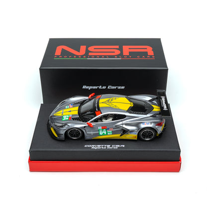 NSR 0518RCW-SW - CORVETTE C8.R #64 GTE PRO LE MANS 24h 2021 "REPARTO CORSE" - RACE SETUP FOR WOODEN TRACKS