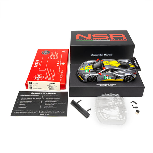 NSR 0518RCW-SW - CORVETTE C8.R #64 GTE PRO LE MANS 24h 2021 "REPARTO CORSE" - RACE SETUP FOR WOODEN TRACKS