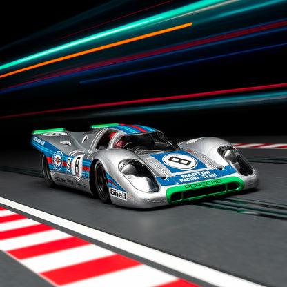 NSR 0579SW - PORSCHE 917K MARTINI BRANDS HATCH 1000KM 1971 #8 ELFORD/REDMAN SW SHARK 21.5K EVO