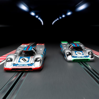 NSR 0579SW - PORSCHE 917K MARTINI BRANDS HATCH 1000KM 1971 #8 ELFORD/REDMAN SW SHARK 21.5K EVO