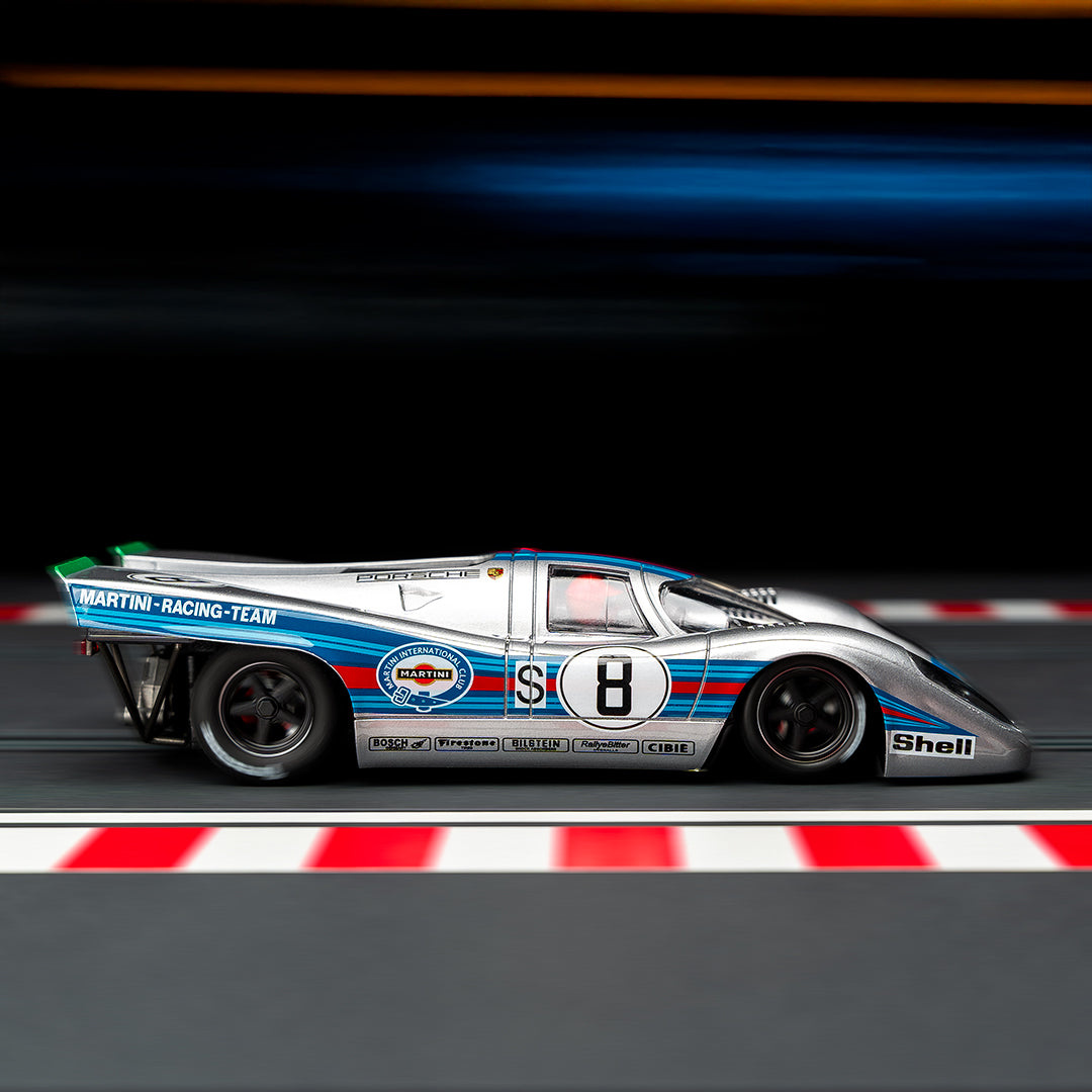 NSR 0579SW - PORSCHE 917K MARTINI BRANDS HATCH 1000KM 1971 #8 ELFORD/REDMAN SW SHARK 21.5K EVO