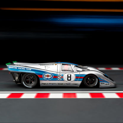 NSR 0579SW - PORSCHE 917K MARTINI BRANDS HATCH 1000KM 1971 #8 ELFORD/REDMAN SW SHARK 21.5K EVO