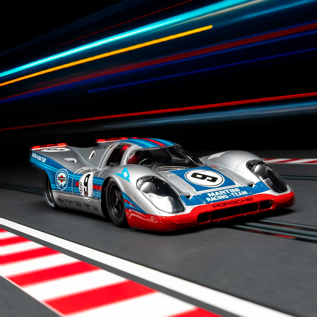 NSR 0580SW - PORSCHE 917K MARTINI BRANDS HATCH 1000KM 1971 #9 VAN LENNEP/LARROUSSE SW SHARK 21.5K EVO