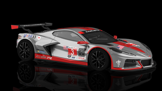 NSR 0622SW - CORVETTE C8.R GTLM SEBRING 12H 2021 #3 SW SHARK 25K EVO