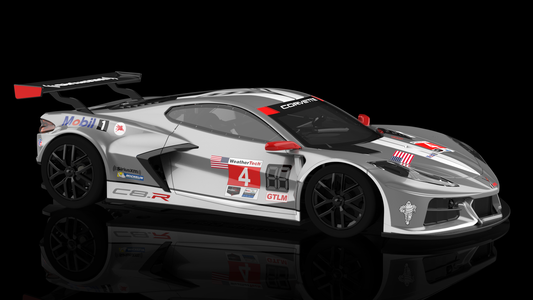 NSR 0623SW - CORVETTE C8.R GTLM SEBRING 12H 2021 #4 SW SHARK 25K EVO