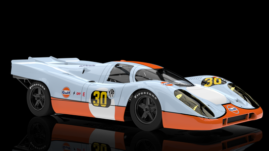 NSR 0630SW - PORSCHE 917K GULF BUENOS AIRES 1971 #30 WINNER SW SHARK 21.5K EVO