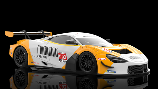 NSR 0633AW - MCLAREN 720S GT3 MARLBORO YELLOW LIVERY #2 AW KING 21K EVO3