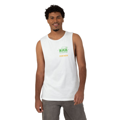 W.A.R. - Lightweight Cotton Sleeveless Club Racer Tank Top