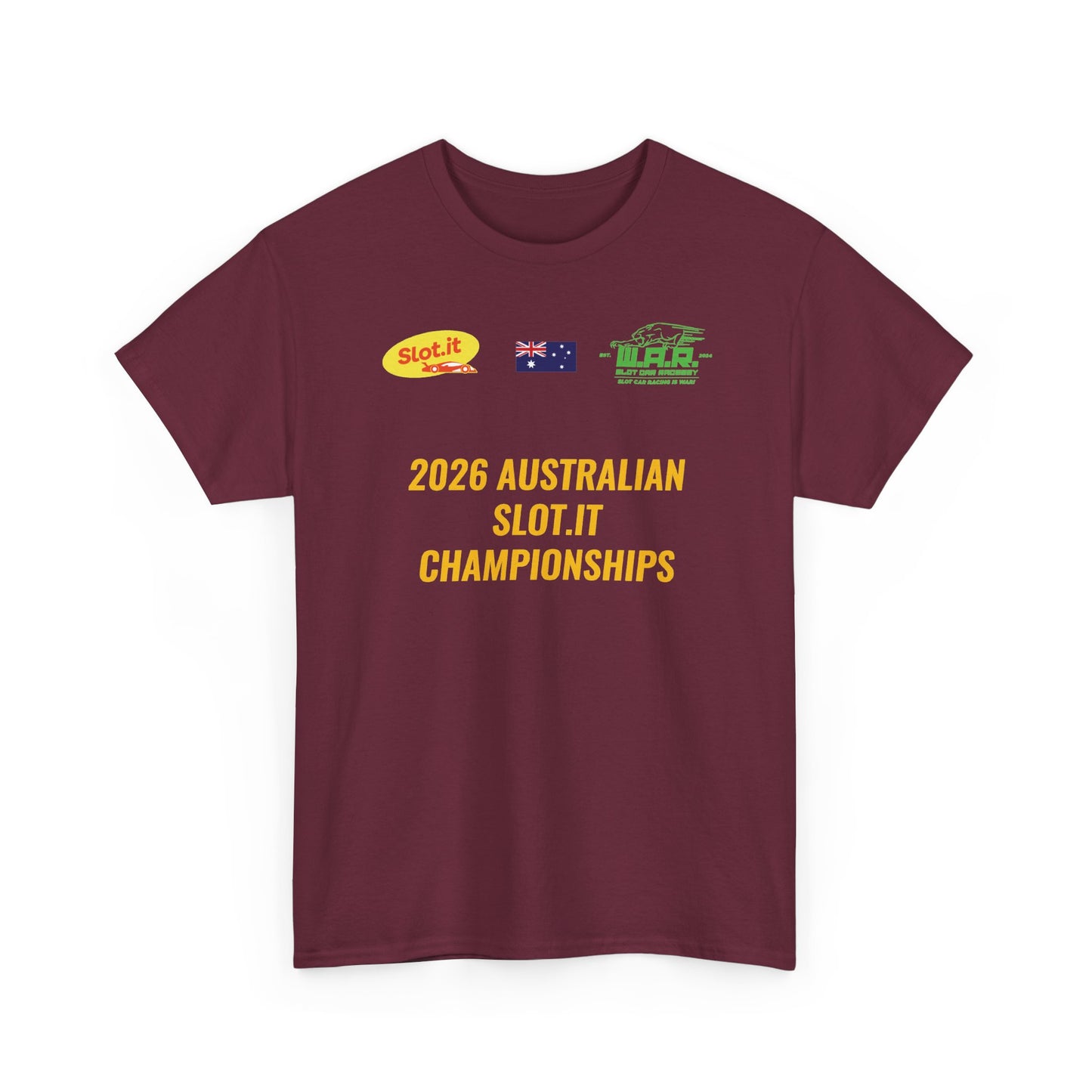 W.A.R. - 2026 Australian Slot.it Championships T-Shirt
