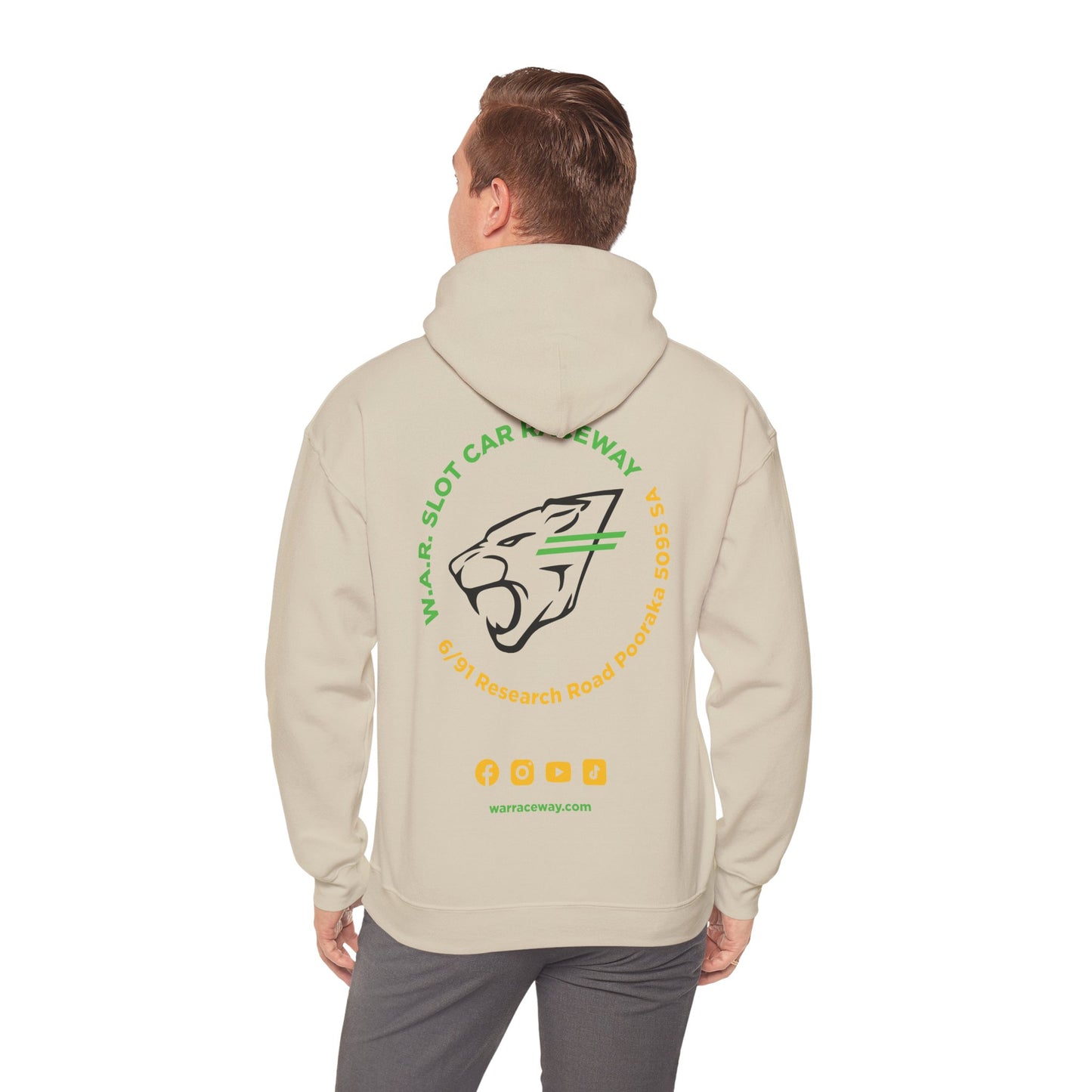 W.A.R. - Midweight Comfy Cotton/Polyester Club Racer Jumper