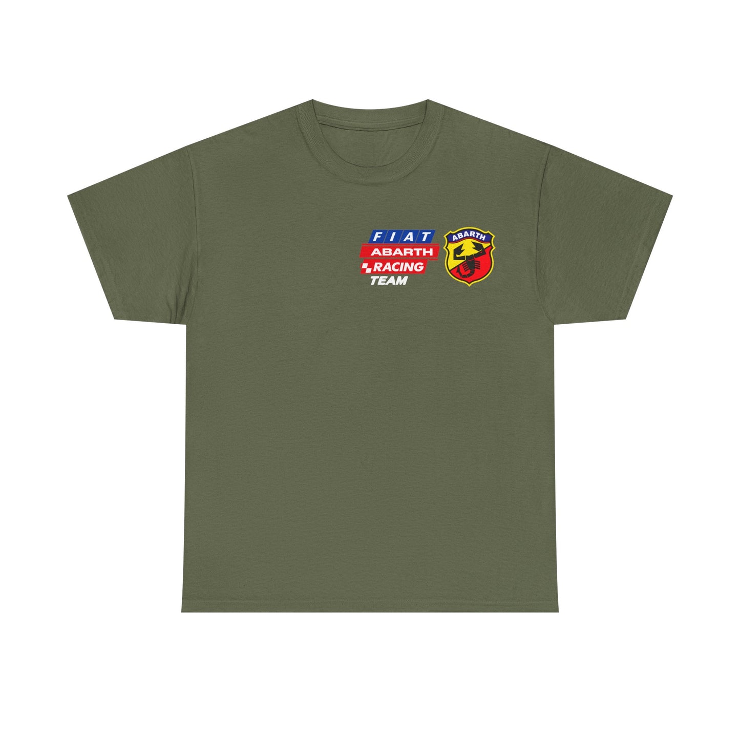 W.A.R. - "Fiat Abarth Racing Team" (F.A.R.T.) Logo - Medium-weight Cotton T‑Shirt